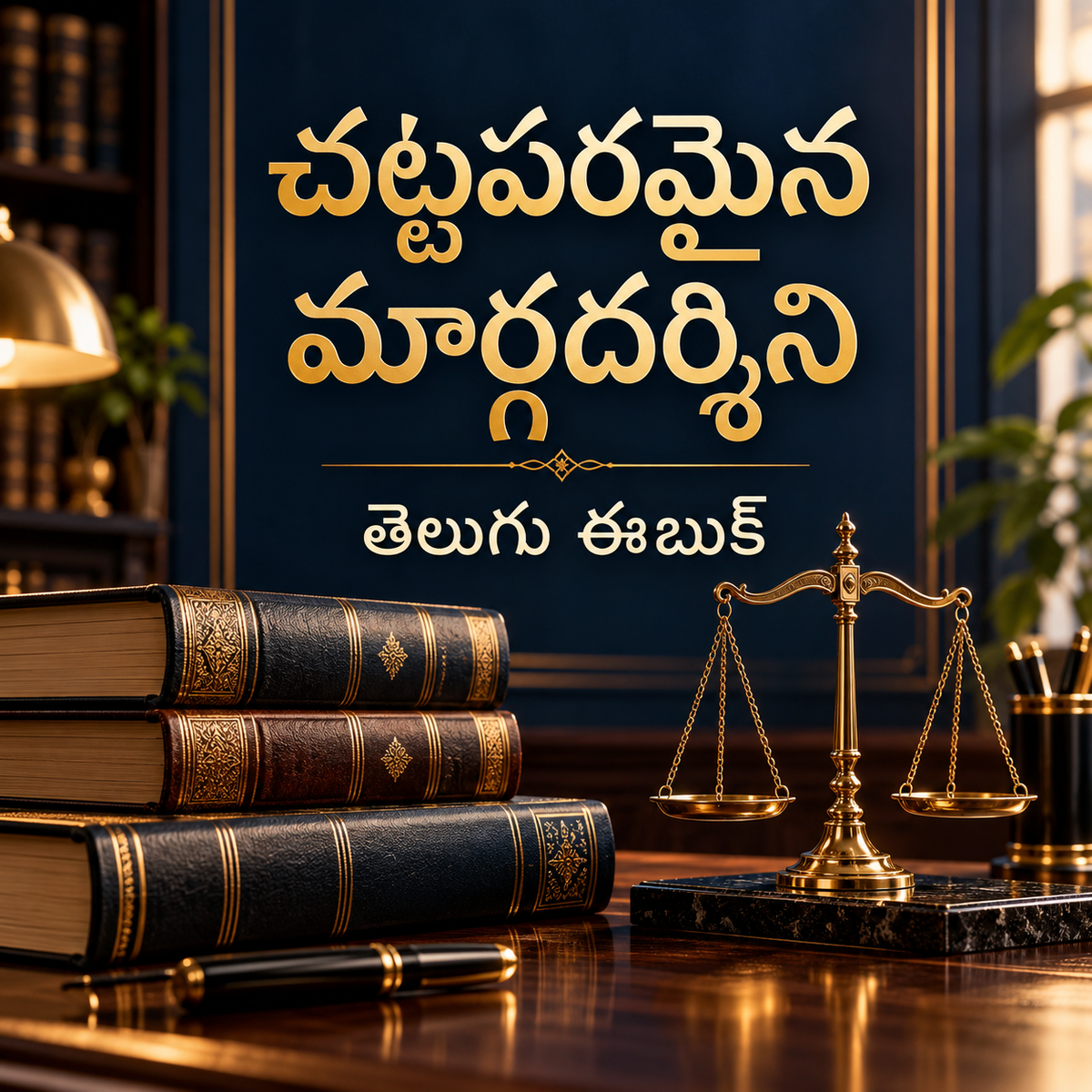 Telugu language edition — SHAONK Indian legal guide cover.
