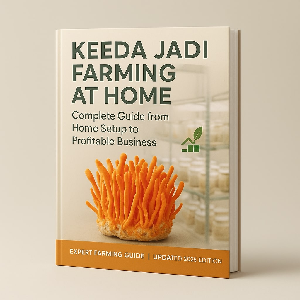 Keeda Jadi Farming at Home eBook – Complete Guide to Cordyceps Militaris Cultivation, Setup, Costs & Profitable Business SHAONK