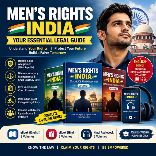 Men's rights India Hindi and English eBook set cover