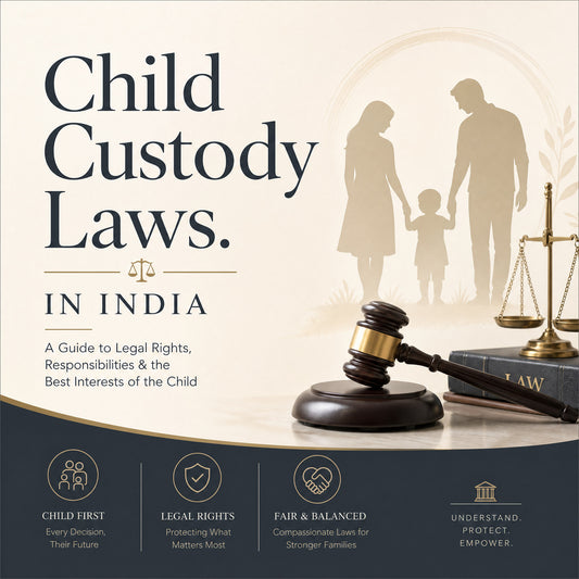 Child custody laws in India legal guide eBook cover