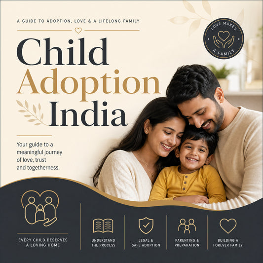 Child adoption in India legal guide eBook cover