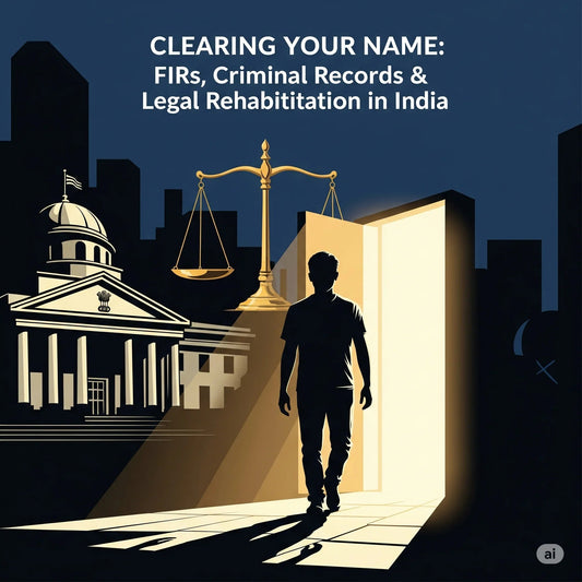 Clearing Your Name: FIRs, Criminal Records & Legal Rehabilitation in India SHAONK