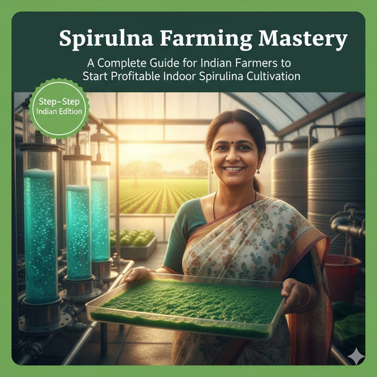 Spirulina Farming Mastery: Complete Indoor Cultivation & Business Guide for Profitable Blue-Green Algae Production SHAONK