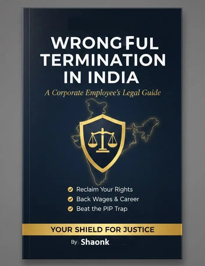 Wrongful Termination in India: A Corporate Employee’s Legal Guide SHAONK