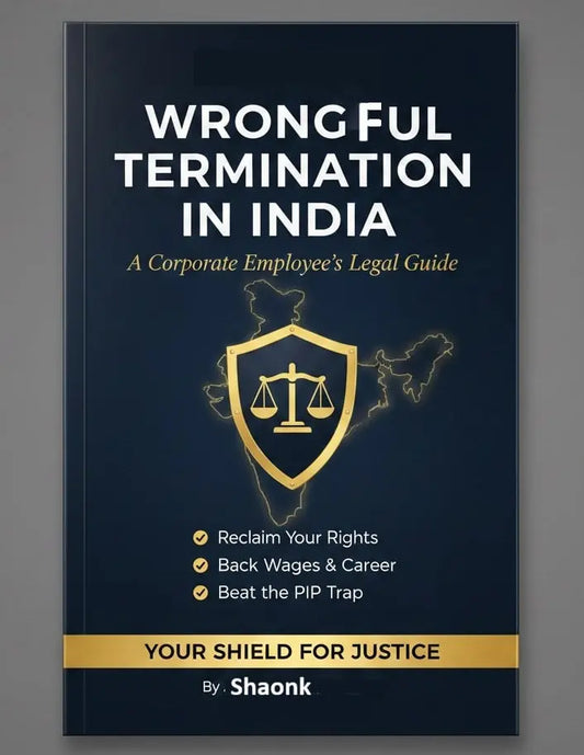 Wrongful Termination in India: A Corporate Employee’s Legal Guide SHAONK