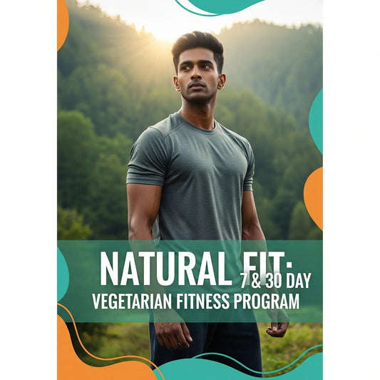 Natural Fit: 7 & 30 Day Vegetarian Fitness Program (English + Hindi eBook Bundle) – Body & Mind Reset with Indian Diet & Lifestyle SHAONK