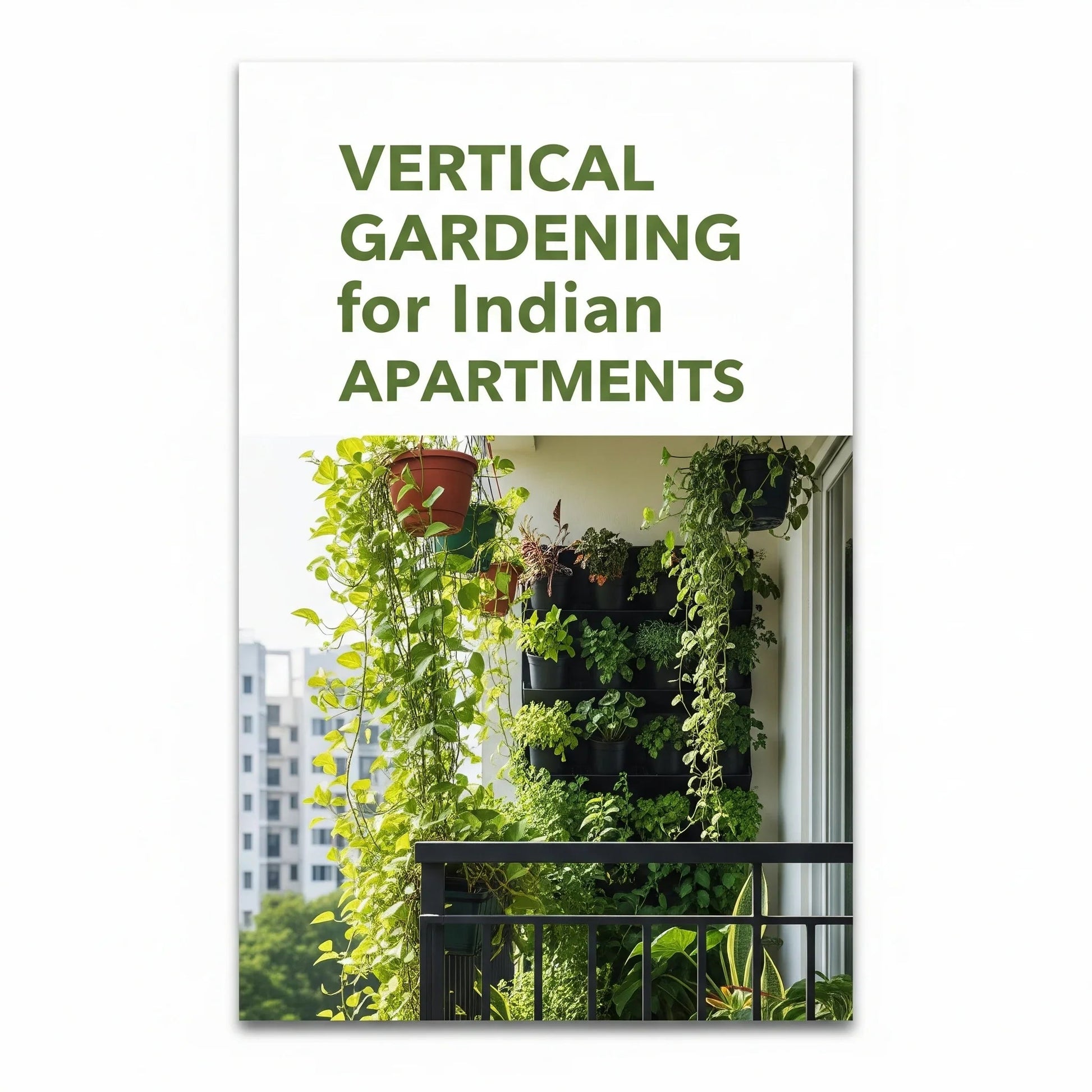 Vertical Gardening for Indian Apartments SHAONK