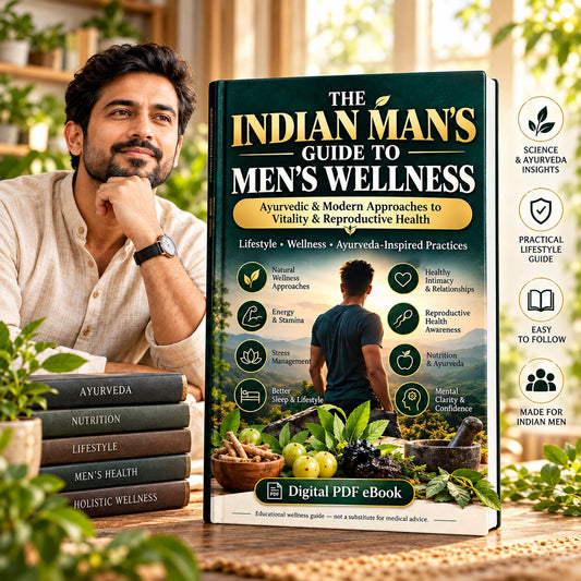 The Indian Man's Guide to Men's Wellness – Ayurvedic & Modern Solutions for Vitality & Reproductive Health