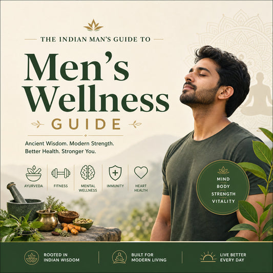 Men's wellness guide India eBook cover