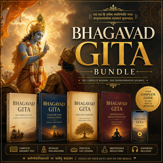 Bhagavad Gita Complete Sanskrit Shlokas & Multi-Language Translations eBook Bundle