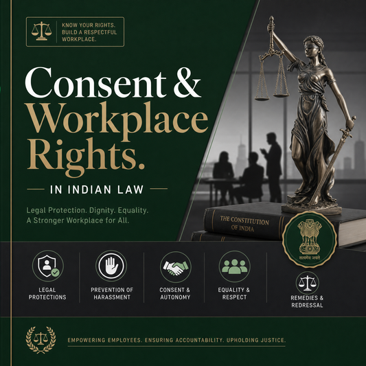 Consent & Workplace Rights in Indian Law: Professional Boundaries, Digital Proof & Legal Defense [English Edition]