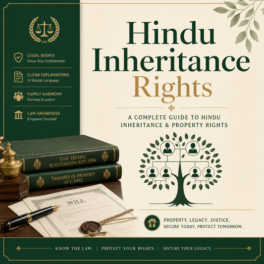 Hindu Inheritance & Property Succession Rights: Coparcenary, Wills & Partition in India [English Edition]