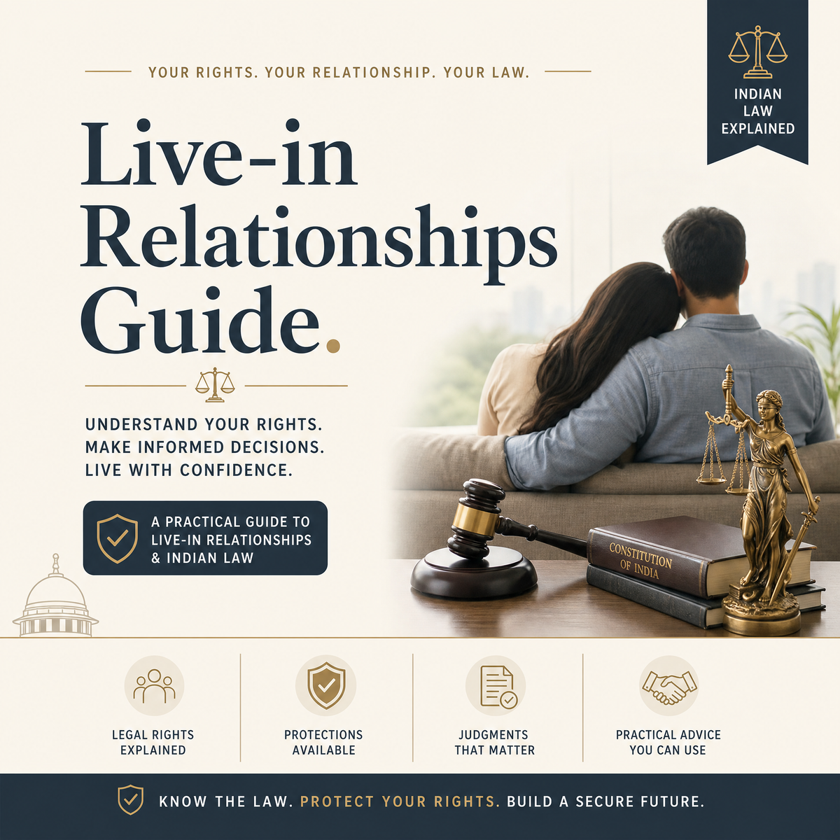 Live-in Relationships & Indian Law: Complete Legal Protections, Maintenance & Property Rights [English Edition]