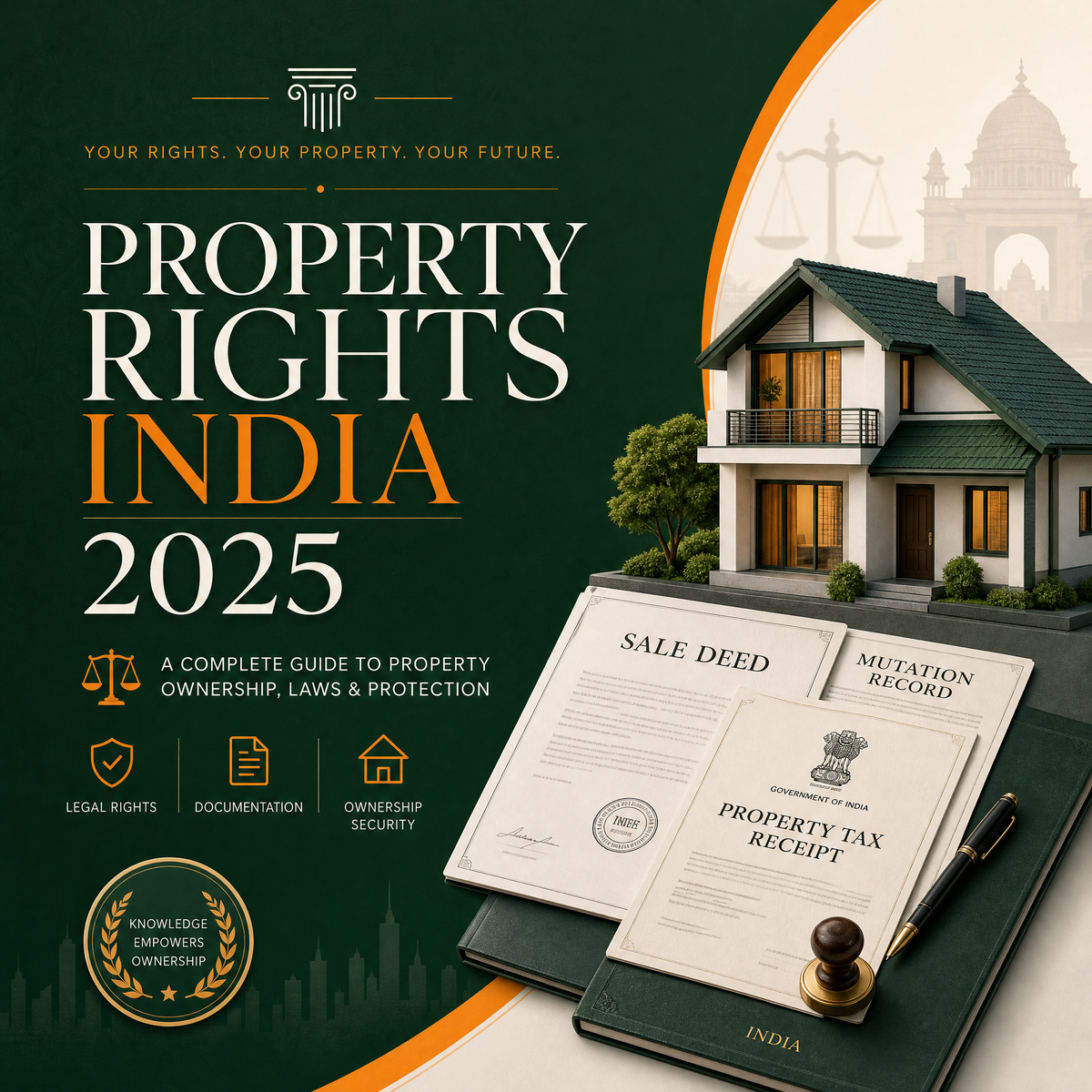 Property Rights in India: Complete Citizen Legal Guide to Land, Ownership & Title Verification [English Edition]