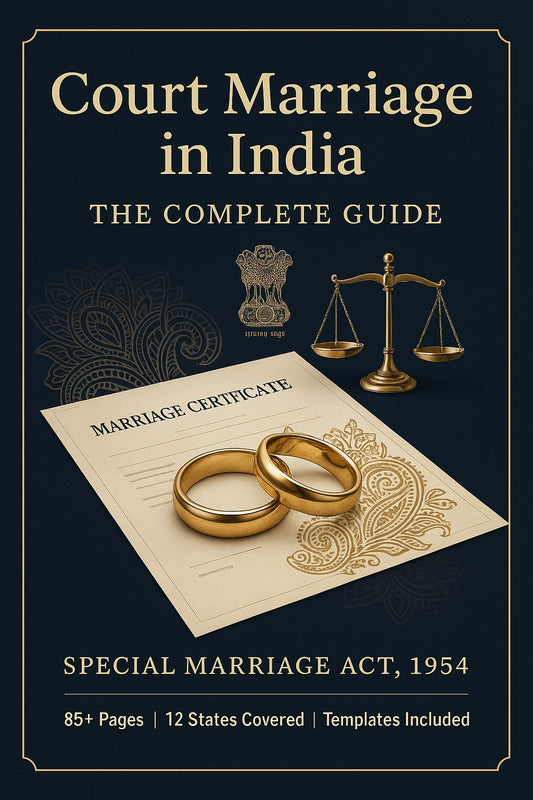 Court Marriage in India – Complete Step-by-Step Legal Guide (2025 Edition) | Special Marriage Act Explained for Inter-Faith & Inter-Caste Couples SHAONK