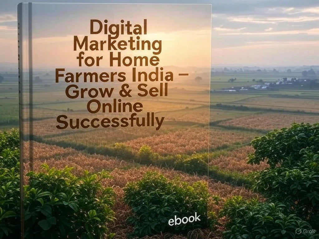 Digital Marketing for Home Farmers India – Grow & Sell Online Successfully SHAONK