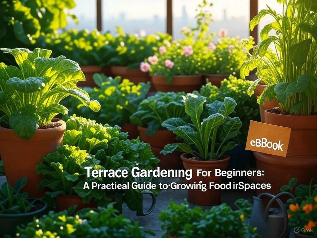 Terrace Gardening for Beginners: A Practical Guide to Growing Food in Small Spaces SHAONK