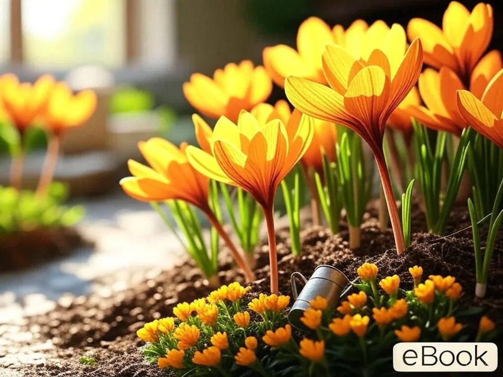 Indoor Saffron Farming Guide – High-Value Crop for Indian Homes SHAONK