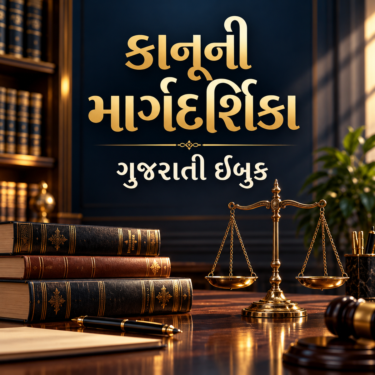 gujarati language edition — SHAONK Indian legal guide cover.
