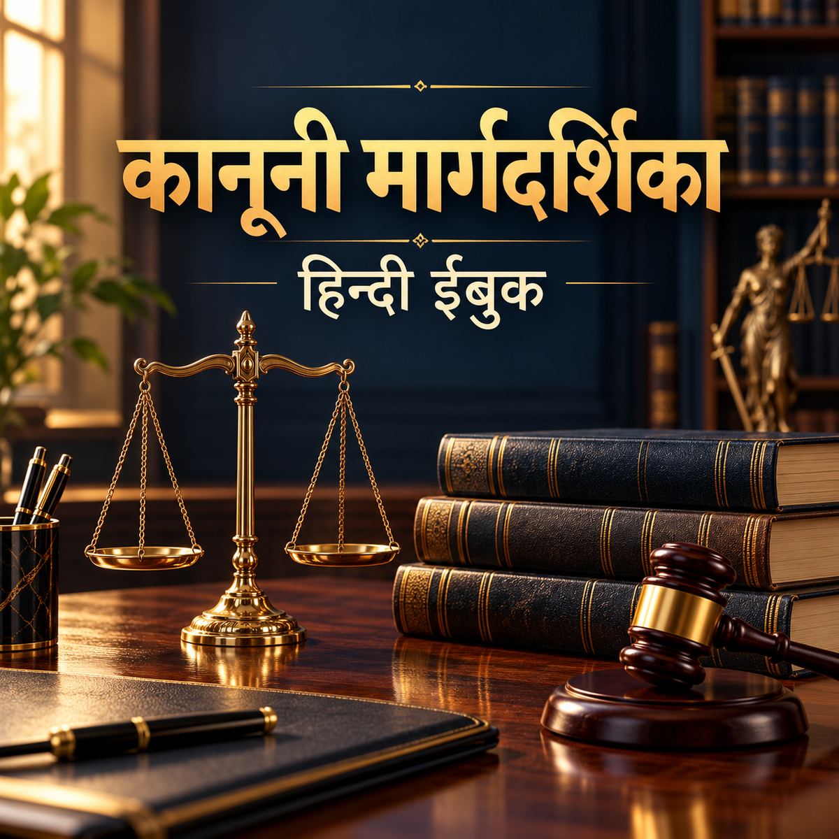 hindi language edition — SHAONK Indian legal guide cover.