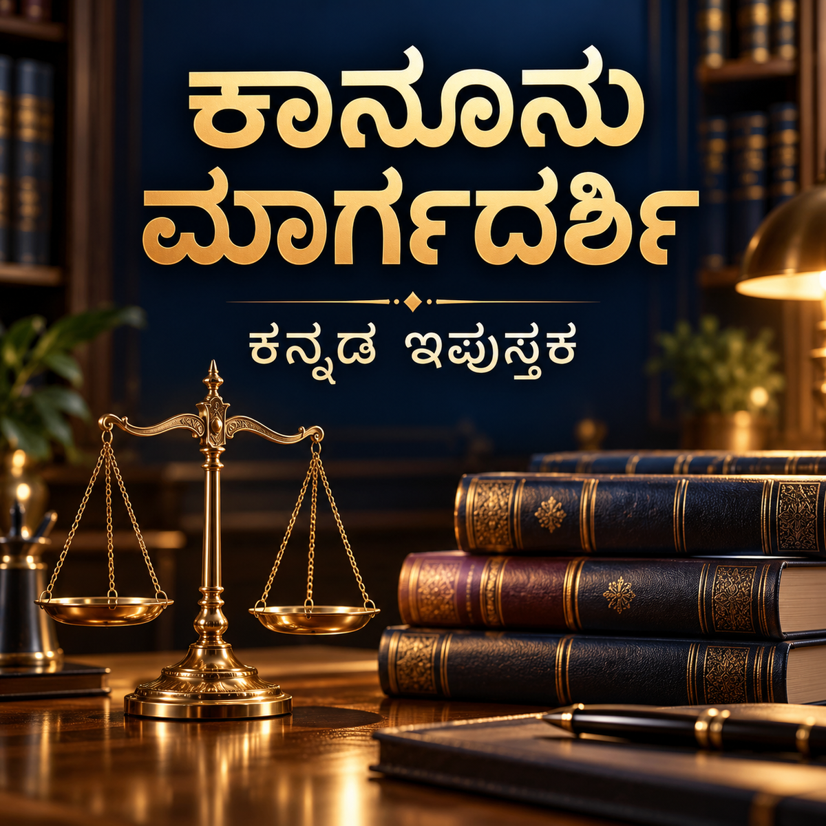kannada language edition — SHAONK Indian legal guide cover.