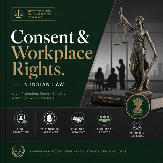 Consent and workplace rights India bilingual legal guide cover