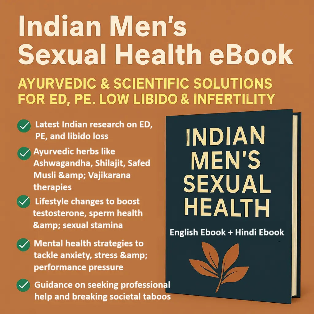 The Indian Man’s Guide to Sexual Health – Ayurvedic & Modern Solutions for ED, PE, Low Libido & Infertility SHAONK