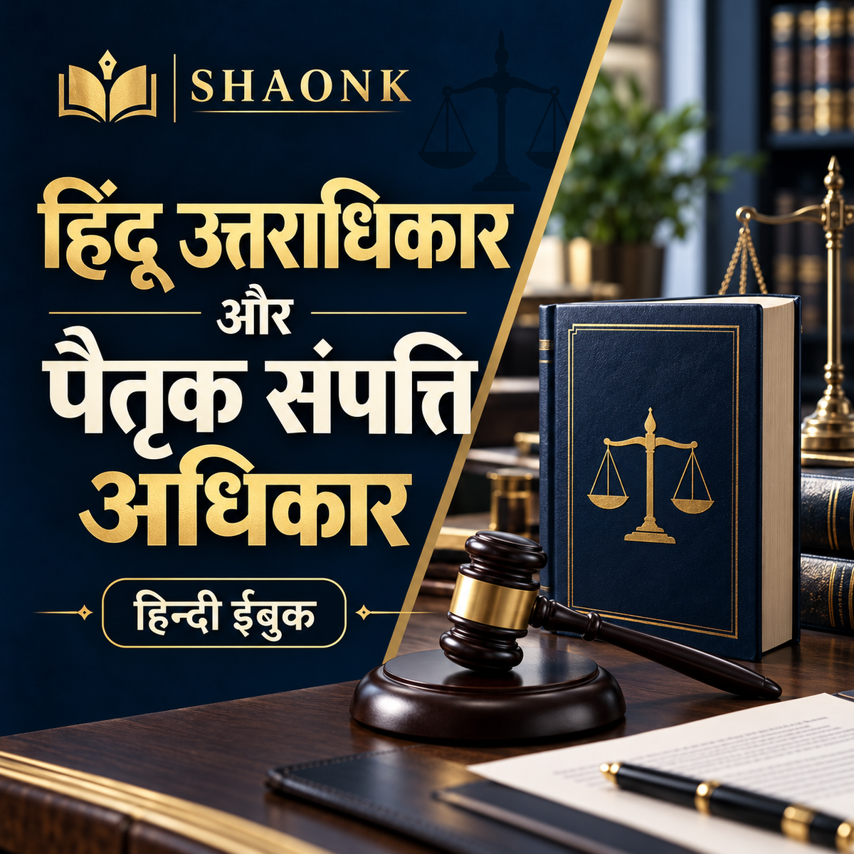 Hindi edition ebook: Hindu Inheritance & Property Succession Rights: Coparcenary, Wills & Partition in India . Educational information.