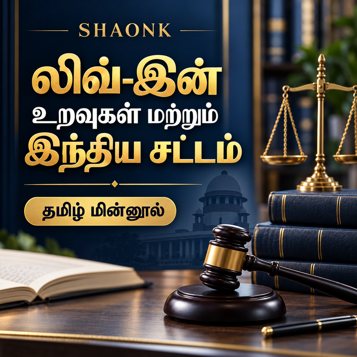 Tamil ebook: Live-in Relationships & Indian Law: Complete Legal Protections, Maintenance & Property Rights . Educational information.