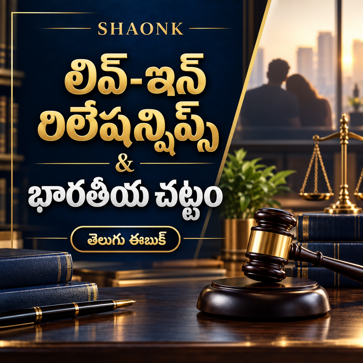 Telugu ebook: Live-in Relationships & Indian Law: Complete Legal Protections, Maintenance & Property Rights . Educational information.