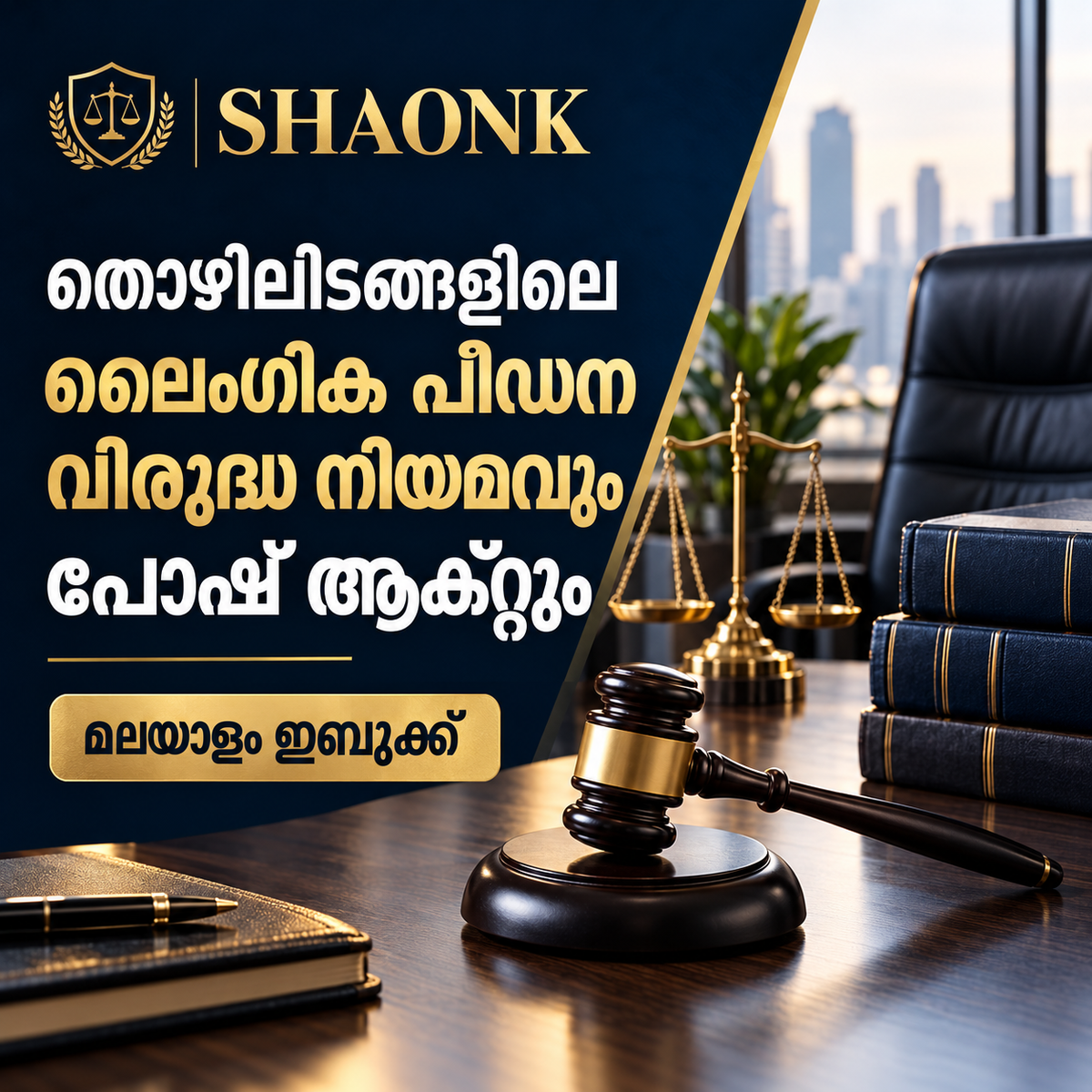 Malayalam ebook: Workplace Sexual Harassment Laws in India: POSH Act 2013, Internal Committee (IC) & Due Process . Educational information.